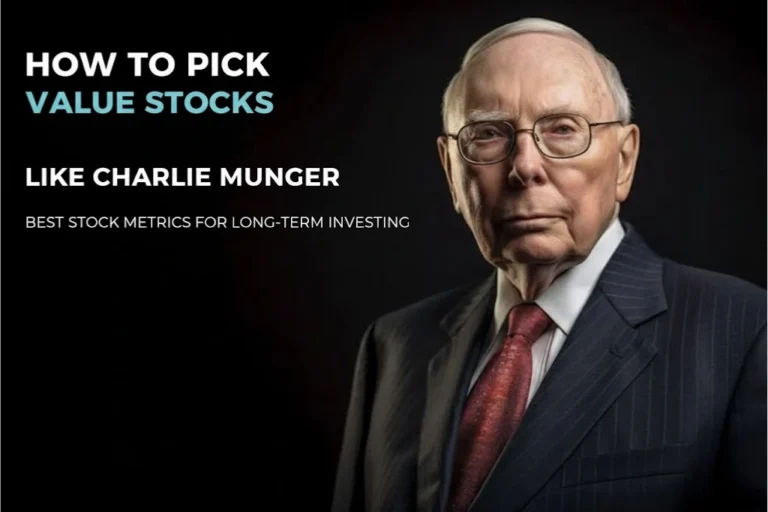 How to Pick Value Stocks Like Charlie Munger Long-Term Investing Tips & Stock Metrics