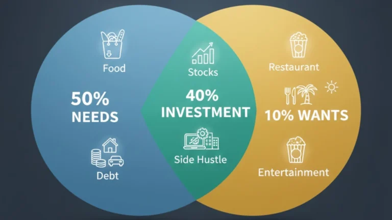 Unlock Financial Freedom: Mastering the 50/40/10 Rule of Money Management